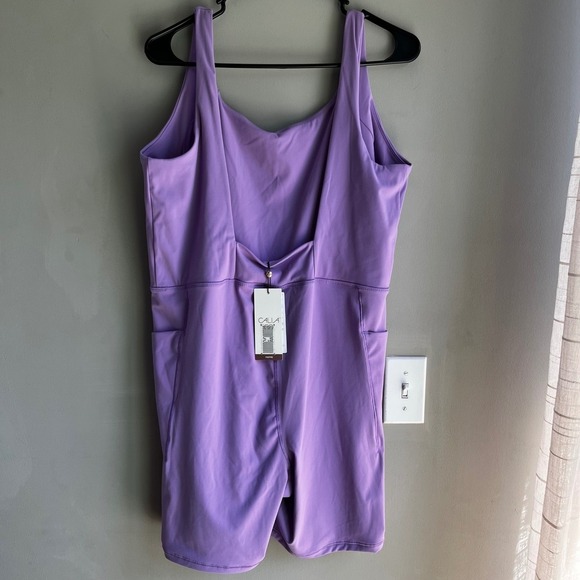 CALIA NWT Inspire Bodysuit Purple XLLycra Activewear Yoga Gym - Picture 4 of 11
